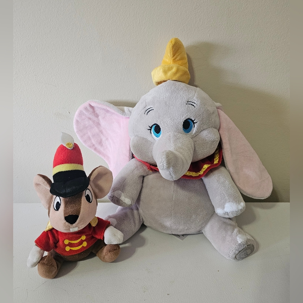 Disney Dumbo and Timothy the Mouse Plush Toys